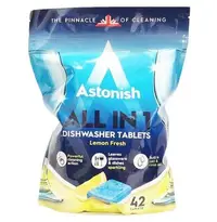 在飛比找Yahoo!奇摩拍賣優惠-Astonish 多功能洗碗錠- 檸檬清新款 每盒42錠裝 