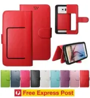 FREE EXPRESS Opel Mobile Smart65Q 6.52" SmartPhone Universal Leather Wallet Case