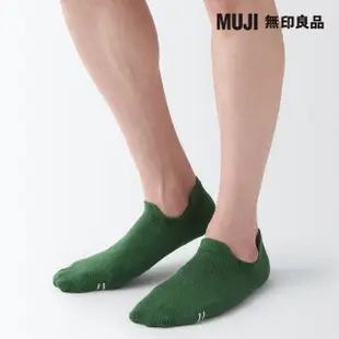 【MUJI 無印良品】男棉混腳跟防磨淺口直角襪(共10色)