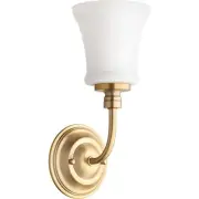 Quorum International 5522-1-80 Rossington Wall Sconce Aged Brass