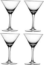 Unique Design Triangular Glass Wine Cup Set of 4 for Cocktail Liquor Christmas Wedding Occasions