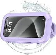 Bathroom Phone Door, Shower Phone Holder - Rotating Wall Phone Holder Mount,High Sensitive Mobile Phone Accessories for Bathtub with Mirror