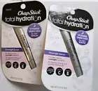 2 PACK ChapStick Total Hydration Vitamin Enriched OverNight Lip Serum 0.21 oz