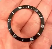 Black Ceramic Bezel Insert BGW9 Swiss Lume Filled 40MM