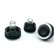 Panel Turning Switch Knob Buttons For VW Golf 5 3Pcs Heater A/C Control Knob (for: Volkswagen)