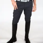 ROMFH Argento Mens Knee Grip Breech - Dark Navy & Umber (Var. Sizes)