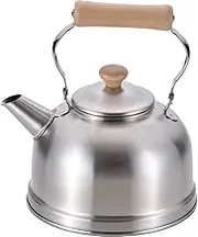 Wahei Freiz Chitose CS-022 Somewhere Nostalgic Kettle, 8.6 gal (2.5 L), Wooden Handle, Induction Compatible, Made in Japan