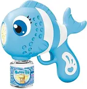 Automatic Bubble Machine, Fish Design Bubble Blower, 7.28x3.15x7.87 Inches Fun and Easy to Use, Portable Smooth Soap Dispenser for Boys, Girls, Birthday, New Year & Easter