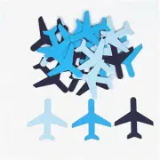Skybound 90-Piece Cardstock Airplane Table Confetti - Perfect for Baby Showers,