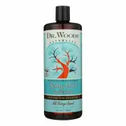 Dr. Woods Naturally Baby Mild Castile Soap Unscented with Shea Butter 32 oz