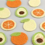 ❀ SWEET FRUITS - 鱷梨 / 橙子 / 梨 / 橘子貼 ❀ 1 件 DIY 面料貼花刺繡縫在補丁裝飾配件上