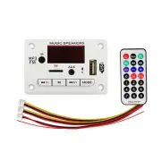 NEW 12V Bluetooth 5.0 USB AUX TF FM Car Audio Digital Decoder Board Module A