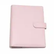 Vintage Refillable Notebook File Folder Notepad Cover Leather Ring Binder Office Supplies