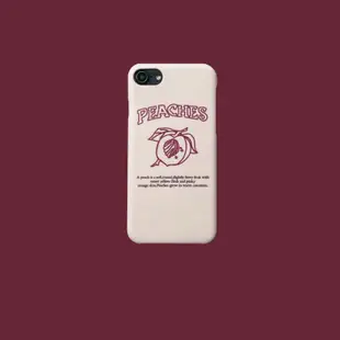 Iris — 🏷Peach “ iPhone case”韓國手機殼