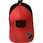 Avid Premium Fishing Products Dark Coral Iconic Trucker S/M Flexfit Cap Hat $29