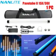 NANLITE PavoTube II 30X RGBWW LED Tube Light Photography Lighting 2700K-12000K