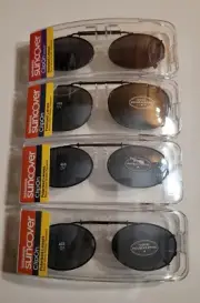 Suncover Clip Ons Polarized Lenses - BRAND NEW
