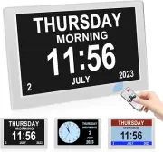 YOUYU Digital Clock with Date, Dementia Clock Australia with 10.1 Inch Large ...