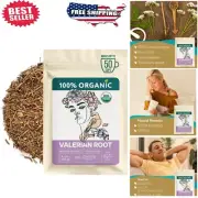 4oz USDA Organic Valerian Tea for Sleep Support & Stress Relief - Natural Calm