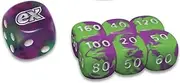 BB-Toy-Trades Compatible with PKM TCG Elite Top Trainer Dice Set Damage Marks Dice Set with BB-Toy-Trades Shipping Protection (Mist of Legends - Shrouded Fable)