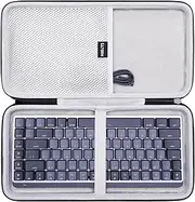 LTGEM Case Compatible with Apple Magic Keyboard with Touch ID MK2A3LL/A MK293LL/A, Mouse and Trackpad(Inside: 11.5"x4.9"x0.8"), Case Only