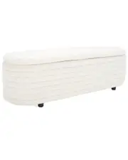 Safavieh Couture Jaymie Boucle Storage Bench
