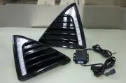 for Ford Focus 3 2012-2014 LED Car DRL daytime running lights fog lamp