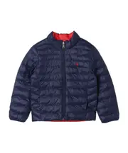 Polo Ralph Lauren Kids Polo Pony Reversible Zipped Jacket 3,5Y,4Y,6,2Y,7 navy blue/bright red