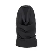[THE ANDAMANE] THE ANDAMANE 'Verushka' top Woman 42 42 Black
