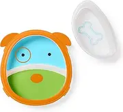 Skip Hop Zoo Smart Serve Plate and Bowl Set, Dog