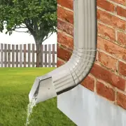 Thickened Stainless Steel Type-A / B Rain Gutter Downspout Extension Accessor...
