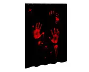 Shower Curtain Waterproof Washable Decorative Halloween Shower Curtain Home Party Decor for Gift-E