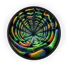 Home Decor Wall Clock Glowworm Hypnosis Tunnel
