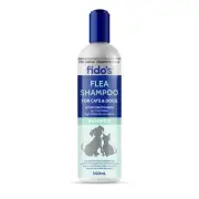 FIDOS FLEA SHAMPOO 500ML Free soap Free postage Fidos Fidos