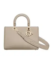 Medium Lady D-Sire My ABCDior Bag One size Nude