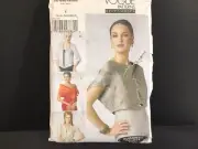 Vogue Pattern Accessories Wrap Shrug Jacket V8721 Uncut Factory Folded XS to Med