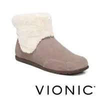 在飛比找蝦皮商城優惠-【VIONIC】Maizie梅琪 秋冬保暖皮草風麂皮短靴健康
