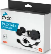 Cardo Packtalk JBL Second Helmet Expansion Set, black for Men One Size