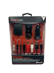 Blackweb Portable Audio Bluetooth Receiver Play On Any Connected Car Stereo