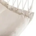 Cozy Hanging Hammock Swing Chair Indoor Outdoor Seat with Cushion and Stand