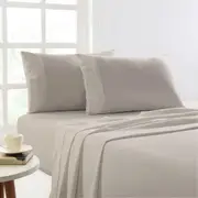 Park Avenue 175 GSM Egyptian Cotton Flannelette Sheet Set Sand