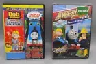 Thomas The Tank Engine Bob The Builder DVDs Awesome Adventures Sealed Used Tomas