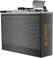 VoltX 12V 100Ah Lithium Iron Phosphate Battery LiFePO4 Slim Premium Prismatic Cells Deep Cycle Rechargeable Replace SLA AGM RV Camping Power