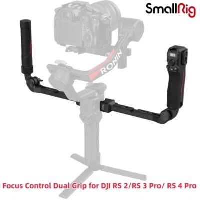 SmallRig Stabilizer Follow Focus Dual Handle (Applicable to DJI RS Series) 4327