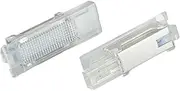 Pexorin 2Pcs Canbus LED Car Door Courtesy Trunk Light Footwell Welcome Lamps, for, for Fiat, 500L 500X Grande Punto, for, for Dodge, Challenger, for, for Alfa Romeo, Luggage Compartment Footwell