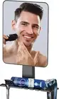 Shower Mirror Fogless for Shaving Fogless Mirror for Shower with Razor Holder