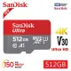 【SanDisk 晟碟】全新版 再升級 512GB Ultra microSDXC UHS-I A1 記憶卡(最高讀速 150MB/s 原廠10年保固)