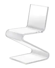 Progressive Furniture Acrylic Z Chair