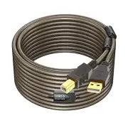 Printer Cable 40ft, USB 2.0 Type A to Type B Printer Cord, Scanner Cord, High