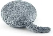Qoobo - Interactive Robotic Cat Pillow with a Tail (Husky Gray)